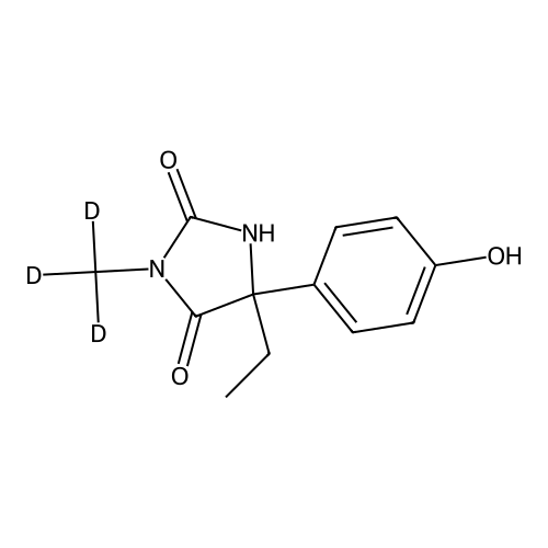 (+/-)-4-Hydroxy Mephenytoin-d3