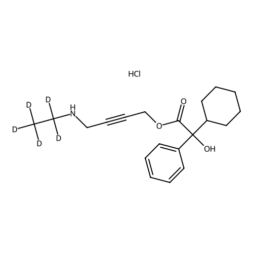 rac Desethyl Oxybutynin-d5 Hydrochloride