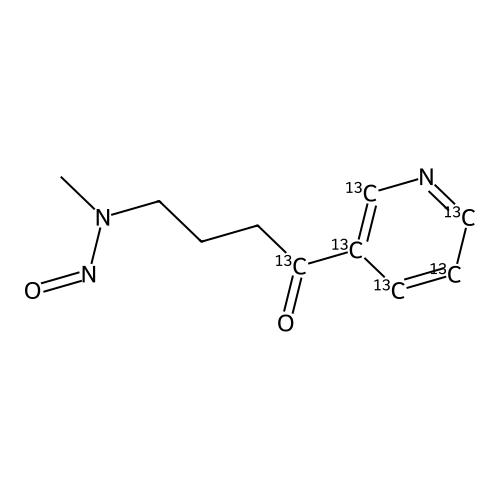 4-(Methylnitrosamino)-1-(3-pyridyl)-1-butanone-13C6