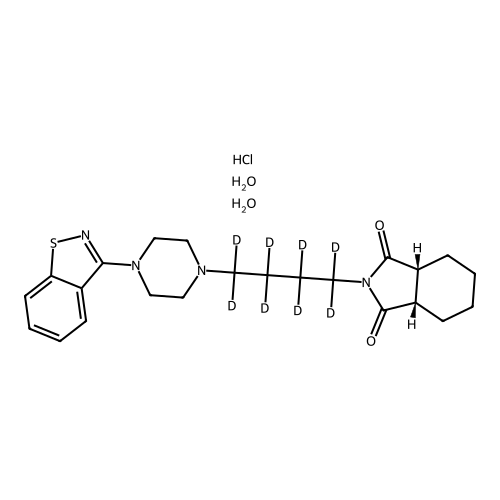 Perospirone-d8 Hydrochloride Hydrate