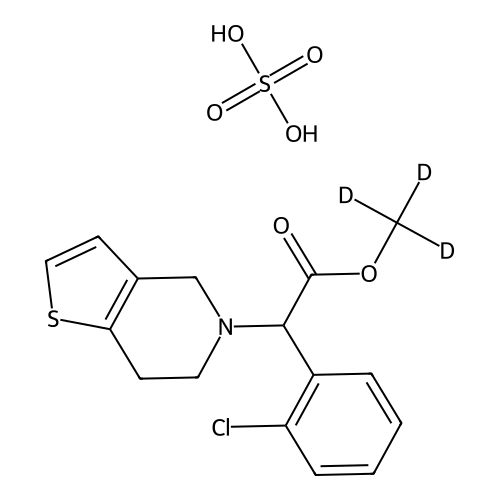 rac-Clopidogrel-d3 Hydrogen Sulfate