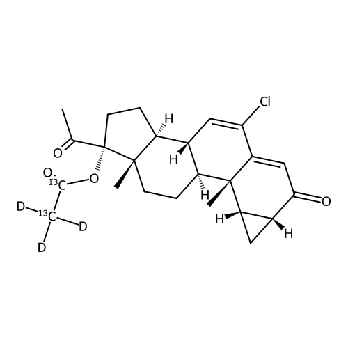 "Cyproterone Acetate-13C2,d3 "