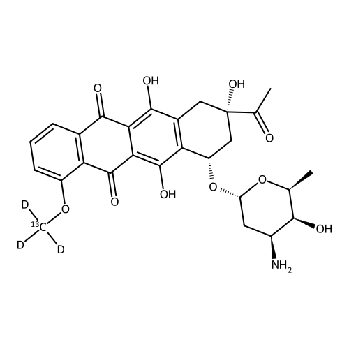 "Daunorubicin-13C,d3"