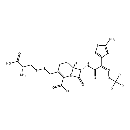 Desfuroyl Ceftiofur Cysteine Disulfide-d3
