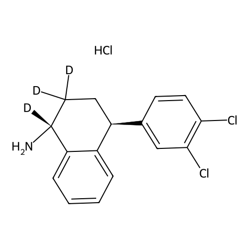 rac-trans-N-Desmethyl Sertraline-d3 Hydrochloride