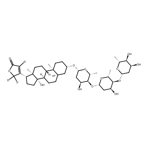 "Digitoxin-21,23,23-d3"