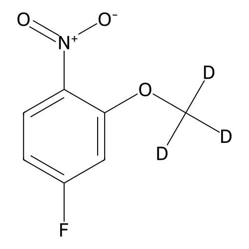 3-Fluoro-6-nitroanisole-d3