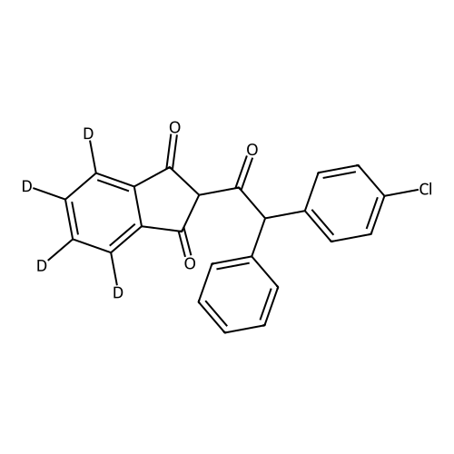 (Â±)-Chlorophacinone-d4 (indanedione-d4)