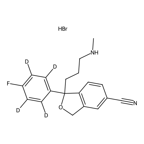 rac Desmethyl Citalopram-d4 Hydrobromide