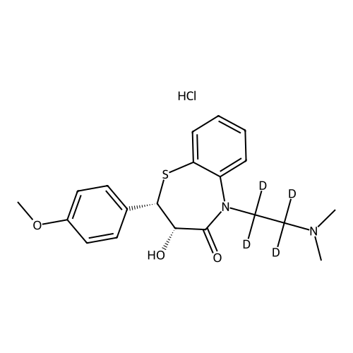 Desacetyl Diltiazem-d4 Hydrochloride
