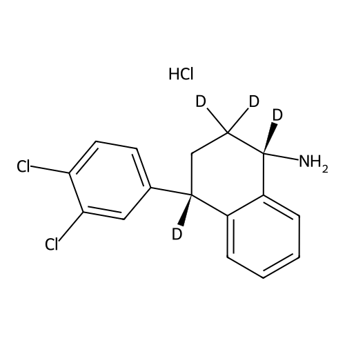 rac-cis-N-Desmethyl Sertraline-d4 Hydrochloride