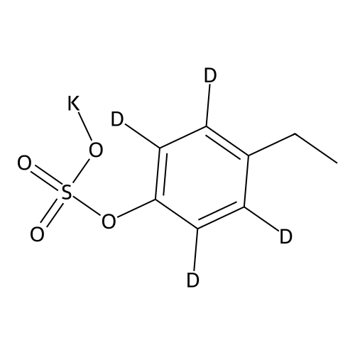 4-Ethylphenyl-d4 Sulfate Potassium Salt
