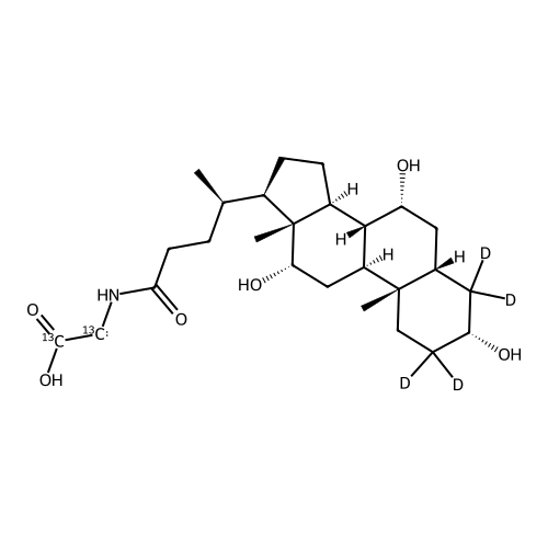"Glycocholic Acid-13C2,D4"