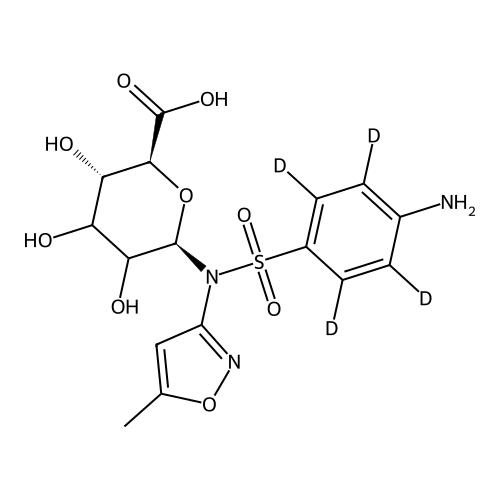 Sulfamethoxazole-d4 ?-D-glucuronide