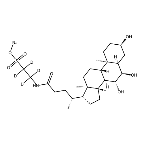 Tauro-?-muricholic Acid Sodium Salt-d4