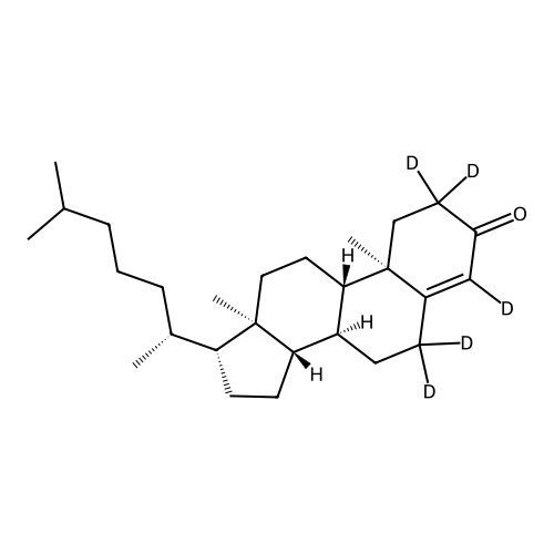"4-Cholesten-3-one-2,2,4,6,6-d5"
