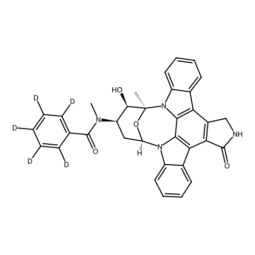 O-Desmethyl Midostaurin-d5