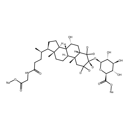 Glycochenodeoxycholic-d5 Acid-3-O-Î²-glucuronide Disodium Salt