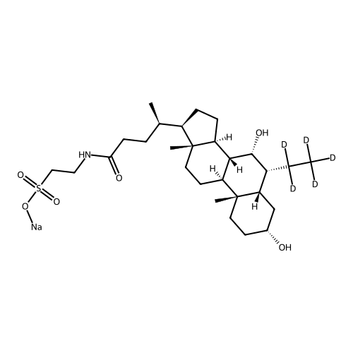 Tauro 6-Ethlchenodeoxycholic Acid-d5 Sodium Salt