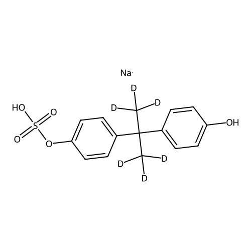 Bisphenol A Monosulfate Sodium Salt-d6