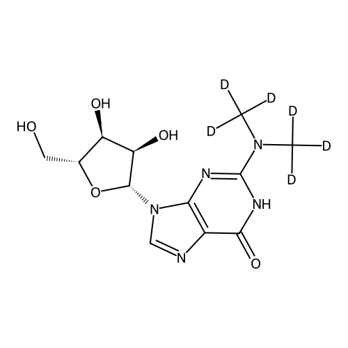2-(Dimethylamino)guanosine-d6