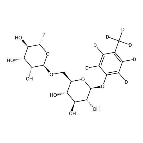 p-Cresol Rutinoside-d7