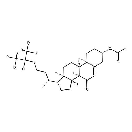 7-Oxo Cholesterol-d7 3-Acetate