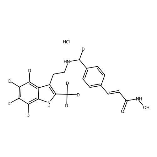 Panobinostat-d8  Hydrochloride Salt