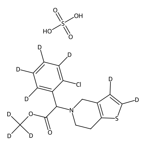 rac Clopidogrel Hydrogen Sulfate-d9