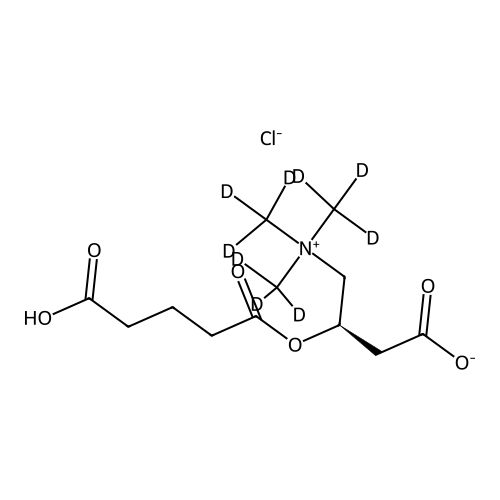 L-Glutaryl Carnitine-d9 Chloride