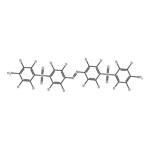"4,4-Bis(4-aminophenylsulfonyl)-azobenzene-d16"