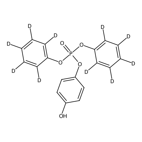 Diphenyl p-Hydroxyphenyl Phosphate-d10