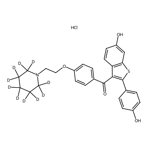 Raloxifene-d10 Hydrochloride