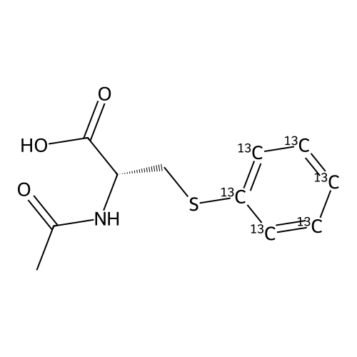 N-Acetyl-S-(phenyl-13C6)-L-cysteine