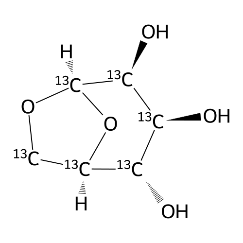"1,6-Anhydro-?-D-mannopyranose-13C6"