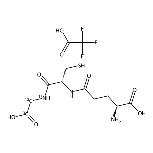 "Glutathione (glycine-13C2,15N) Trifluoroacetate Salt"