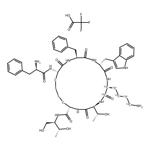 13C6-Lys Octreotide Trifluoroacetate