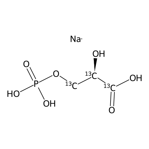 L-3-Phosphoglyceric Acid 13C3 Sodium Salt