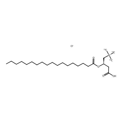 Stearoyl-L-carnitine-13C3 Chloride
