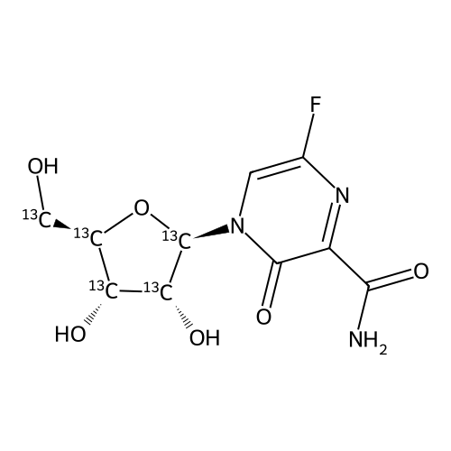 T-705 Ribofuranose-13C5