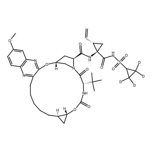 Grazoprevir-D4 (MK 5172-D4)