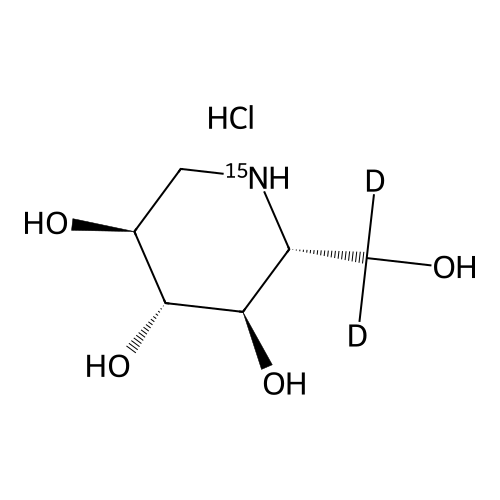 "Deoxynojirimycin-d2, 15N Hydrochloride"