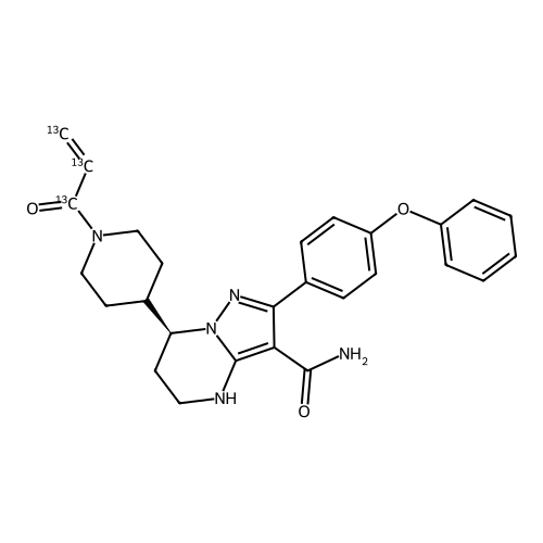 Zanubrutinib-13C3