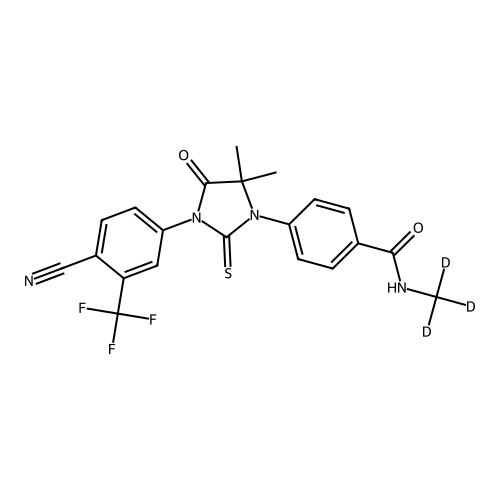 Defluoro-MDV 3100-d3 (Defluoro-enzalutamide-d3)