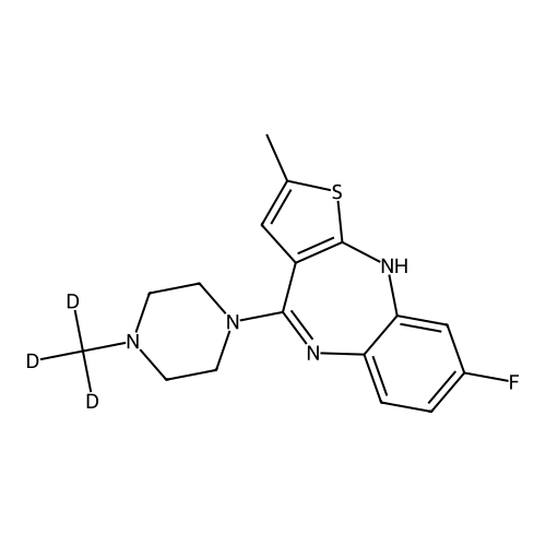 4-Fluoroolanzapine-d3