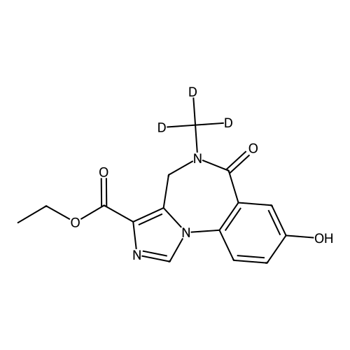 Defluoro 8-Hydroxy Flumazenil-D3 (Impurity)