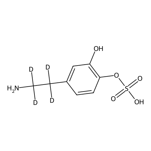 Dopamine 4-O-Sulfate-d4