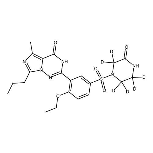 Vardenafil Oxopiperazine-D6 (Impurity)
