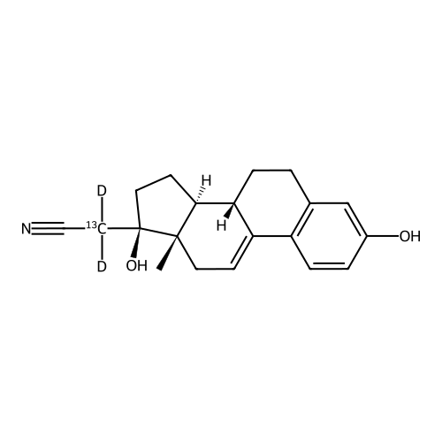 "?9,11-Dehydro-17?-cyanomethyl Estradiol-13C,D2"