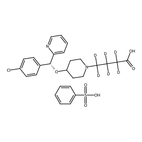(R)-Bepotastine Besylate-d6